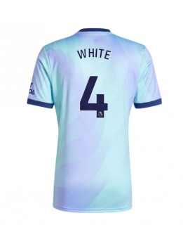 Arsenal Ben White #4 Rezervni Dres 2024-25 Kratak Rukavima